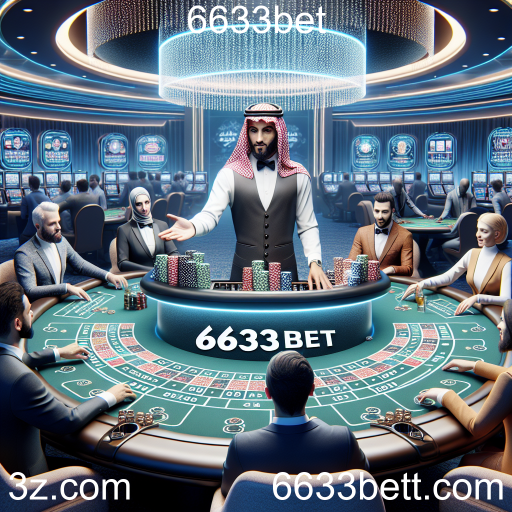 Experiência Imersiva com Cassinos ao Vivo no 6633bet
